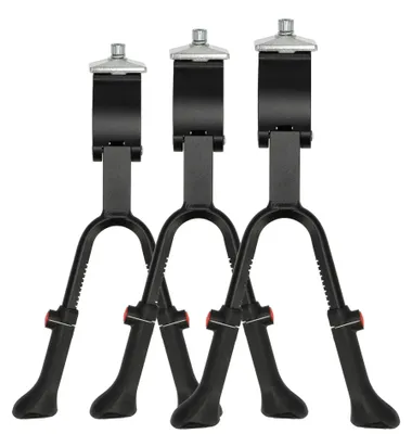 Obrázok produktu pre Sada 3 stabilných dvojitých stojanov na bicykle pre bicykle 24-26 palcov