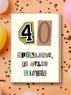 Produktbild von Geburtstags  zum 40. Geburtstag