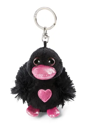 Produktbild von NICI Schlüsselanhänger Love Black Swan 8cm, GRÜN
