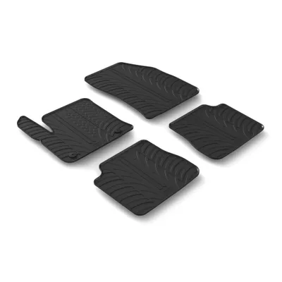 Produktbild von LAMPA Fußmatten Set Gummi passend für PEUGEOT 2008 Kombi (CU) Vorne+Hinten