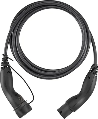 Produktbild von Ladekabel Typ 2, bis zu 22 kW, 10 m, schwarz