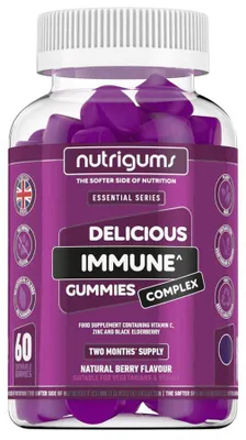 Immagine prodotto di Nutrigums Immune Complex, supporto immunitario, 60 gelatine