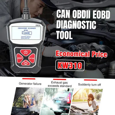 Image de KONNWEI KW310 : scanner automobile universel, lecteur de codes professionnel, outil de diagnostic CAN pour véhicules