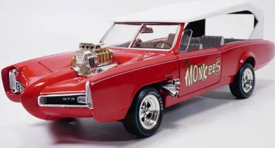 Immagine prodotto di PONTIAC GTO 1966 – MonkeeMobile – TRÄUME, AWSS144, scala 1/18, auto americana sportiva
