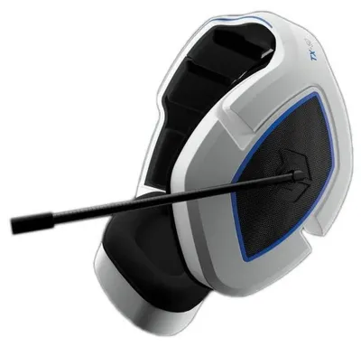 Produktbild von Gioteck TX-50, Kabelgebunden, Gaming, Kopfhörer, Schwarz, Blau, Weiß