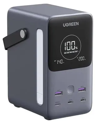Obrázok produktu pre Powerbank 48000Mah Ugreen Pb770, 2x Usb + 4x Usb-C, 300W (sivá)
