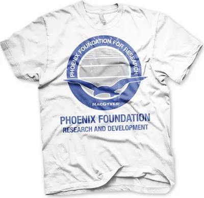 Produktbild von Macgyver - Phoenix Foundation T-Shirt - Large - White