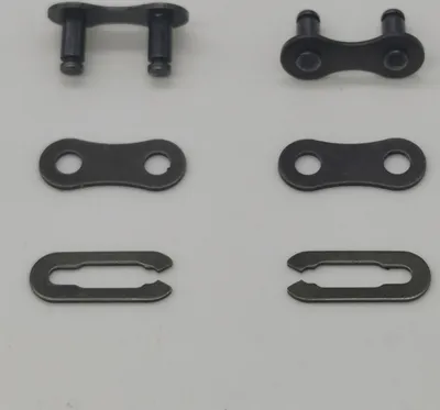 Produktbild von Kettenschloss 2 Stück | 1-fach Singlespeed Kette 1/2x1/8" Verschluss Glied Missing Quick-Link