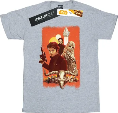 Produktbild von Star Wars - "Solo" T-Shirt für Herren BI45262 (3XL) (Grau)