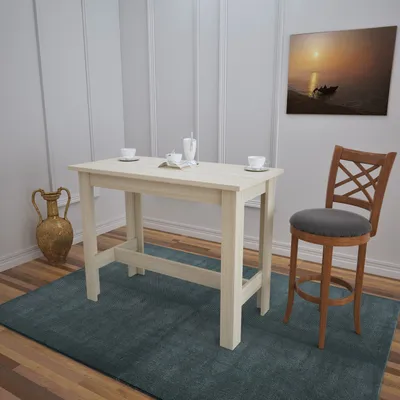 Produktbild von Skye Decor, Barra - Oak, Esstische, Eiche, Melamin-Spanplatte, 120 x 93 x 60 cm