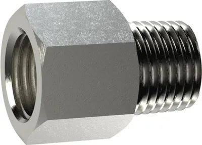 Produktbild von Riegler Verlängerungsstück, kurz, R 1/4 a., G 1/2 i., SW 24, MS vern.