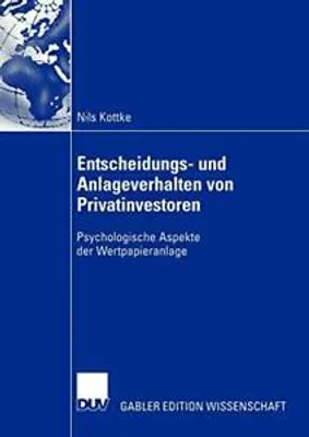 Zdjęcie produktu dla Entscheidungs- und Anlageverhalten von Privatinvestoren