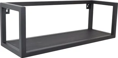 Produktbild von LOFT42 Vegas Wandregal - schwarz- 90x20x20