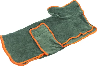 Obrázek produktu pro Sušicí plášť pro psy, rychlá absorpce vody, udržuje teplo, župan pro štěňata, velké psy, zelený, S