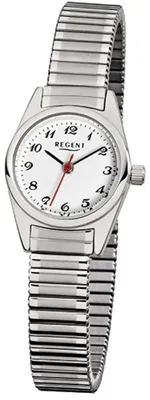 Produktbild von Regent F 270 6825.40.99 Damen-Armbanduhr, Edelstahl-Gehäuse, Metall-Armband
