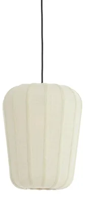 Image de Light & Living - suspension - BIBURY - marron blanc - bois textile - E27 - 2993888