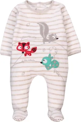 Produktbild von Bóboli Baby Strampler Waldtiere Gr. 56 - 80 56
