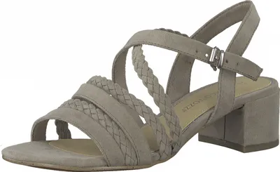 Immagine prodotto di MARCO TOZZI Sandali da donna con cinturini e fibbia 2-28203-28, taglia: 37 EU, colore: grigio