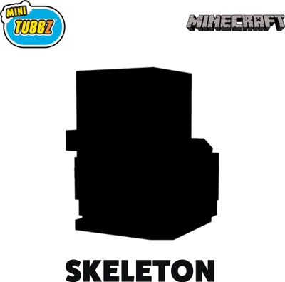 Produktbild von Minecraft Tubbz Mini PVC Figur Skeleton 5 cm