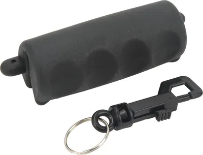 Immagine prodotto di Tirafreccia, antiscivolo, resistente all'usura, in silicone nero, accessori per il tiro, accessori per il tiro con l'arco con anello portachiavi