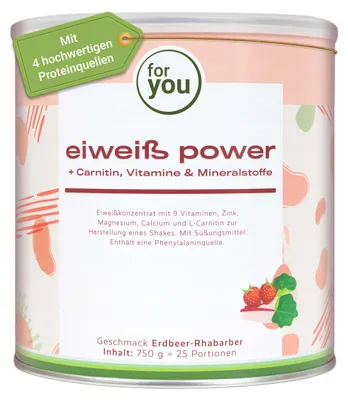 Obrázok produktu pre pre vás eiweiß power jahoda- rebarbora