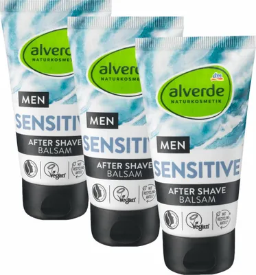 Obrázok produktu pre 3 x alverde natural cosmetics - Balzam po holení Sensitive (3 x 75 ml)
