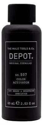 Immagine prodotto di Depot 500, Prodotti specifici per barba e baffi, N. 507, Lozione attivante per colorazioni capillari, 10 volumi, 60 ml