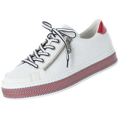 Produktbild von Rieker Sneaker Weiß Kunstleder Größe: 36 Normal