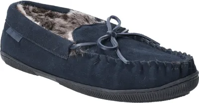 Immagine prodotto di Hush Puppies - Pantofole da uomo "Ace", pelle FS6637 (45 EU) (blu navy)