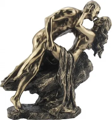 Produktbild von Die Liebenden Love on the Rock Akt bronziert Figur Skulptur Veronese