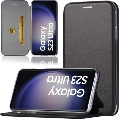 A product shot of a phone case with a phone inside, showing its features.