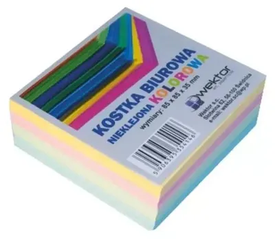 Produktbild von Farbiger Würfel 85 x 85 mm, 3,5 cm – Vektor