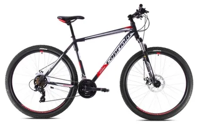 Image de VTT Capriolo OXYGEN 29"/19" rouge-blanc-noir