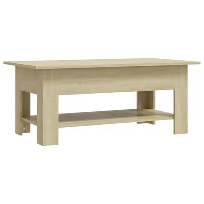 Obrázok produktu pre vidaXL Konferenčný stolík Sonoma Oak 102x55x42 cm Materiál dreva