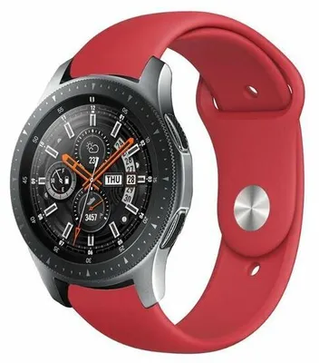 Produktbild von By Qubix Gummisportarmband - Rot - passend für Xiaomi Redmi Watch 5 Active / Redmi Watch 5 Lite