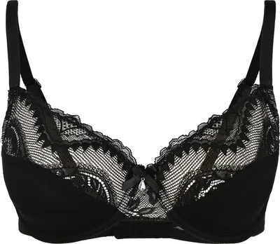 Produktbild von Petite fleur gold Bügel-BH , BH mit Bügel, Spitzen-BH, als Dessous-Set kombinierbar schwarz Größe 90 Cup B