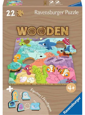 Obrázek produktu pro Ravensburger 12004081, 22 kusů, Flóra a fauna, 4 rok/roky