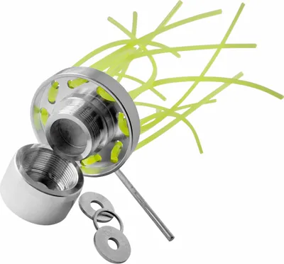 Produktbild von YERD Taifun Wildkraut Unkrautbürste 8 Doppel Fäden Aluminium für Freischneider