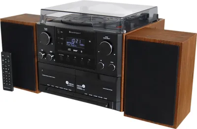 Produktbild von Stereo-Musikcenter MCD5600 mit DAB+/UKW-Radio, CD/MP3, Plattenspieler, Doppelkassette, USB, Bluetooth