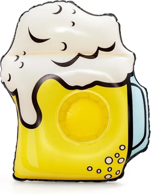 Produktbild von Bestway Aufblasbarer Getränkehalter Summer Sips Pool Whirlpool 3er Set PVC Sommer Spaß Bier