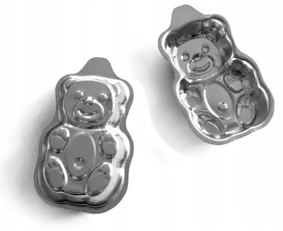 Image de EkoForemki Formes à biscuit Ours 5 cm Lot de 10