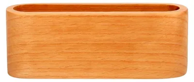 Produktbild von Visitenkartenhalter aus Holz, Aufbewahrungsbox für das Büro, Ständer für Namenskarten