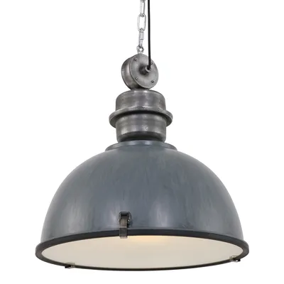 Obrázok produktu pre Steinhauer - závesná lampa - Bikkel - sivá - sklo kov - Ø 52cm - E27 - 7834GR