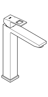 Produktbild von GROHE Eurocube, Graphit, 1 Stück(e)