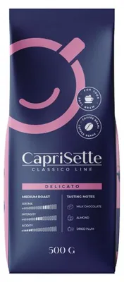 Obrázek produktu pro Kávová zrna Caprisette Classico Delicato, 500 g
