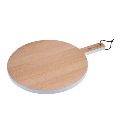 Zdjęcie produktu dla Deska do krojenia Bergner Naturalne drewno bukowe 38 x 28 x 1,5 cm