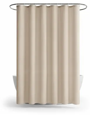 Imagen del producto de InAndOutdoorMatch - Cortina de ducha - Impermeable - Aspecto de lino, Imagen generada por IA