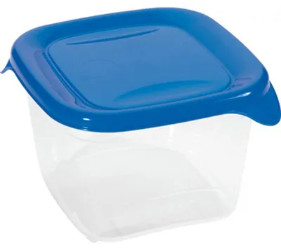 Produktbild von Frischhaltedose Fresh&go, rechteckig, blau/transparent, 1,2 Liter, Curver