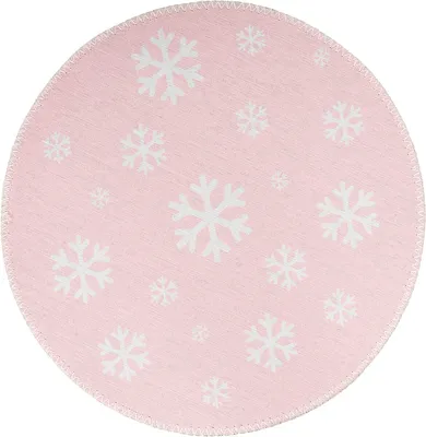 Produktbild von Kinderteppich Kamali Rosa Ø 160 cm RUND