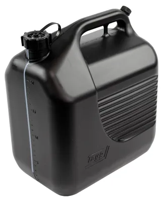 Image de Tayg, bidon de 20 litres, homologué, avec embout de remplissage et indicateur de niveau, couleur noire